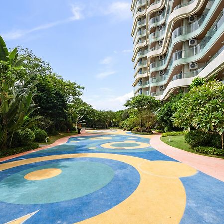 Puhai Sea View Apt By Hailan Tour At Sanya Yazhou Bay#Only 100 Meters To Beach And Sea Swimming Area מראה חיצוני תמונה