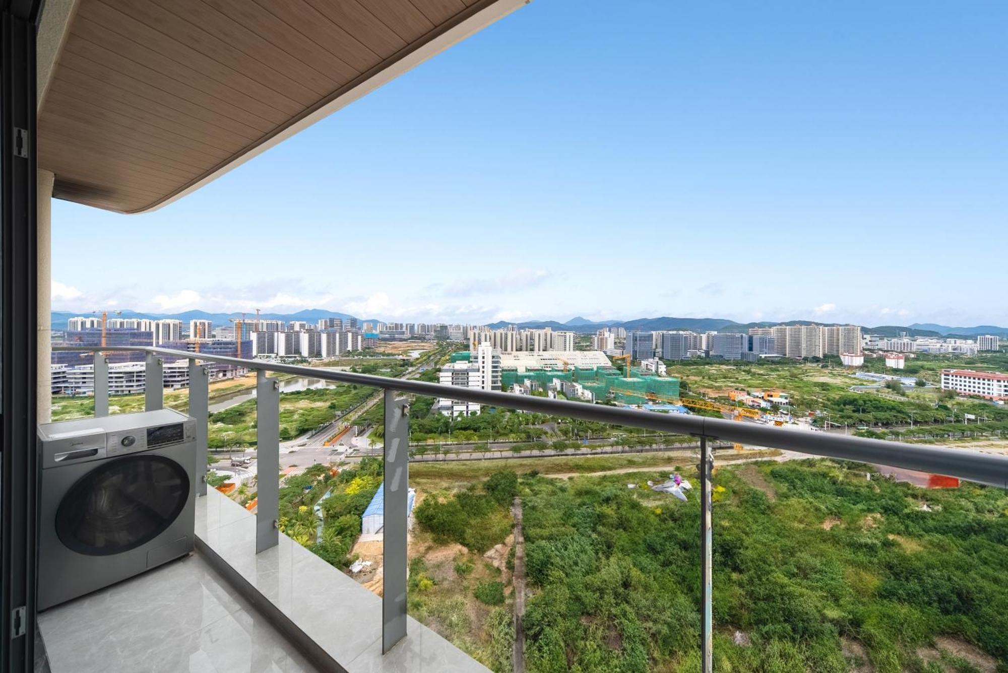 Puhai Sea View Apt By Hailan Tour At Sanya Yazhou Bay#Only 100 Meters To Beach And Sea Swimming Area מראה חיצוני תמונה